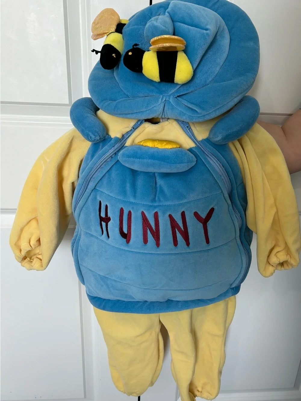 Disney Store Winnie the Pooh Hunny Pot Halloween Costume Sz 18-24 Months - Picture 4 of 6